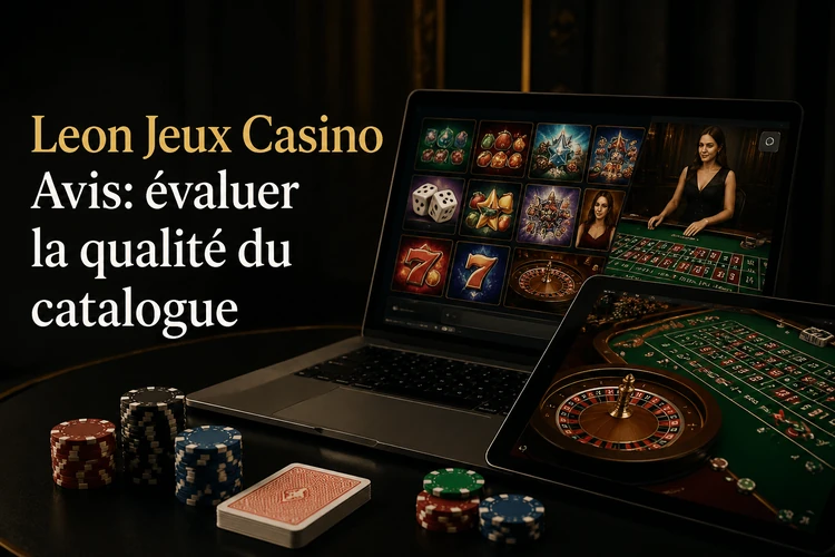 Leon Jeux Casino Avis: évaluer la qualité du catalogue